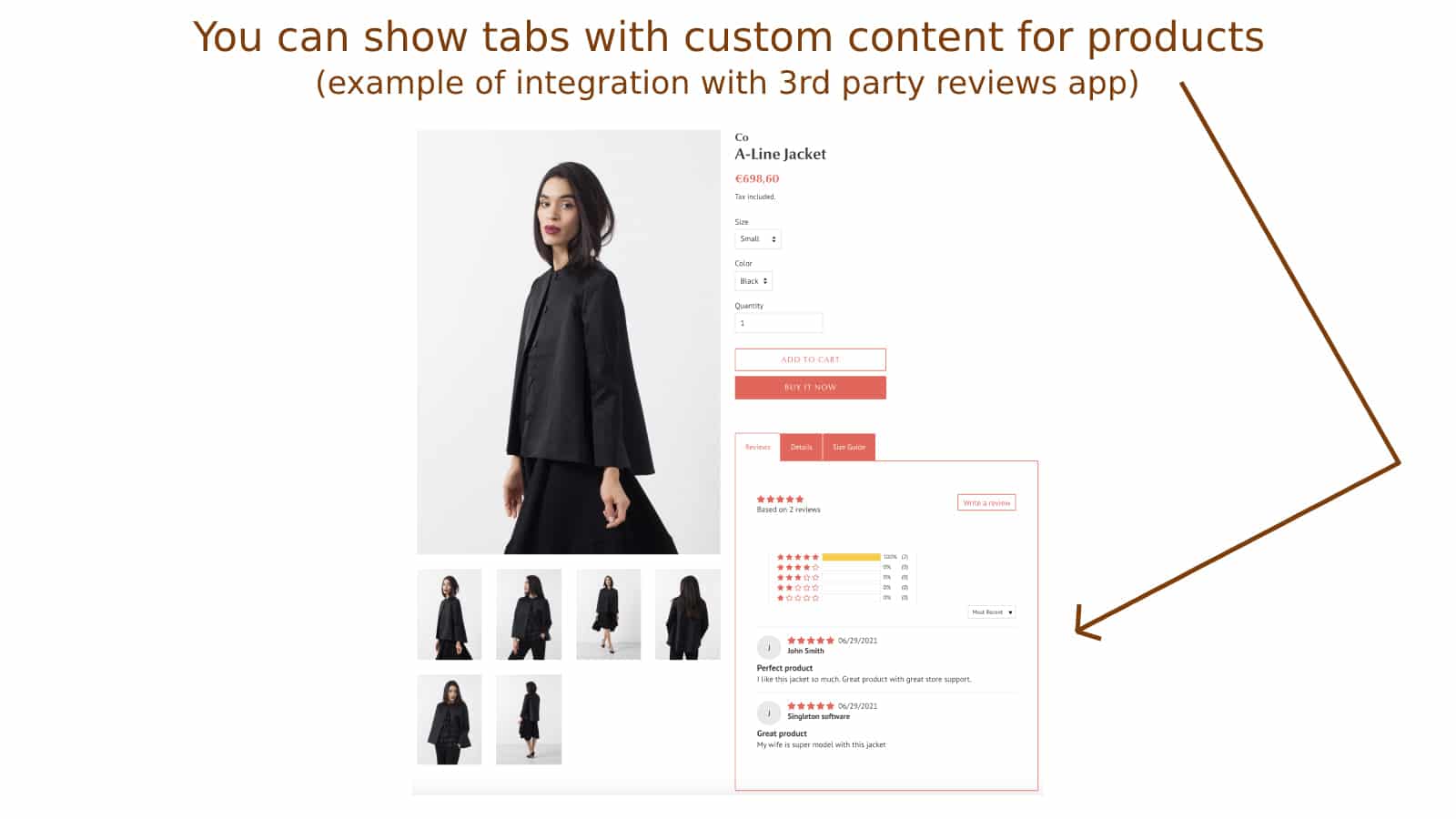 PRO Tabs ‑ Products Tabs Maker