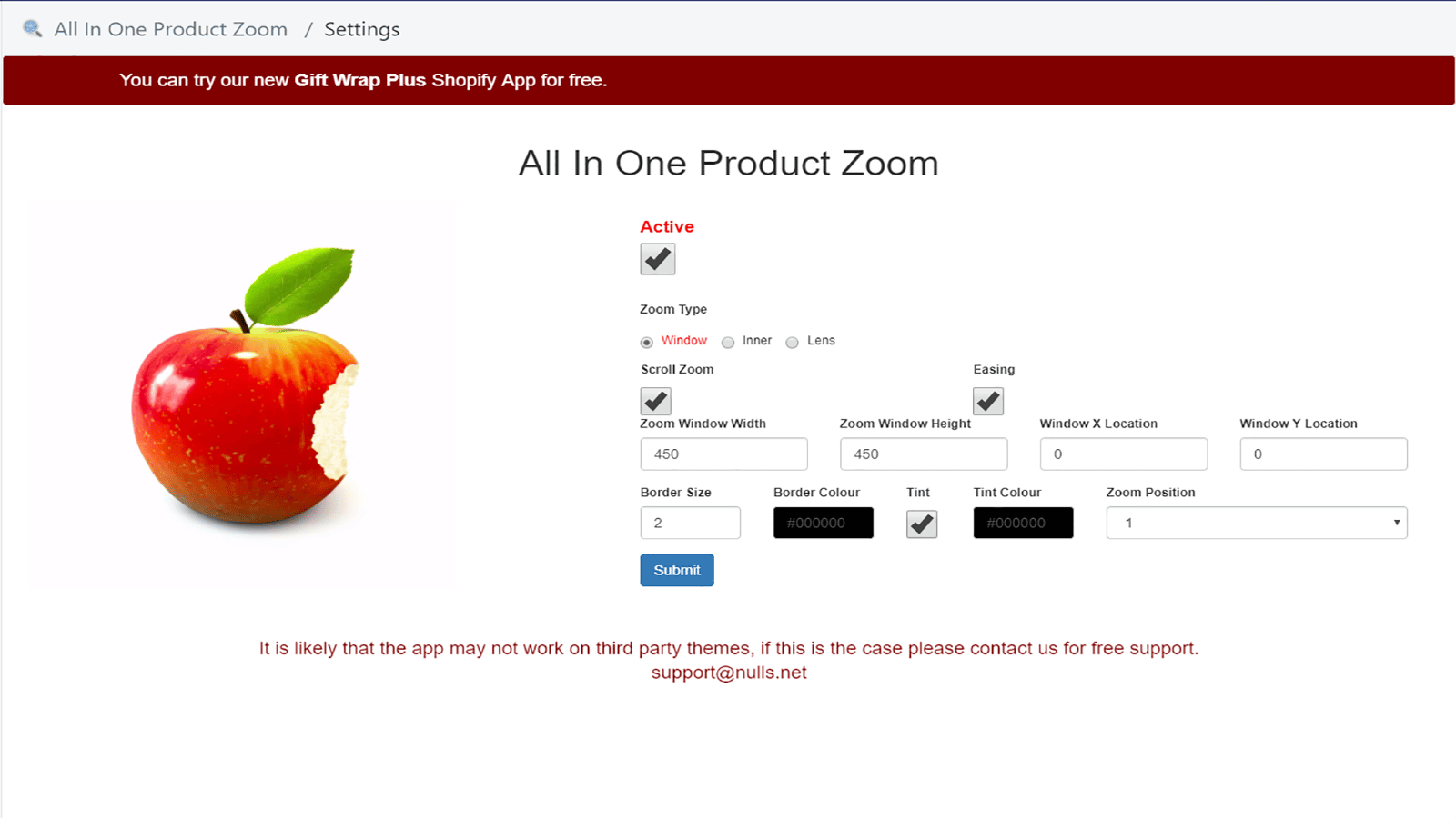 All In One Product Zoom