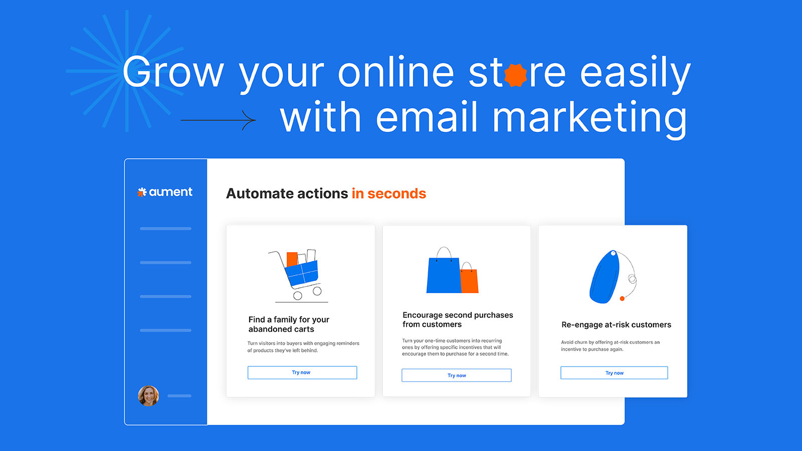 Aument: Email marketing & SMS