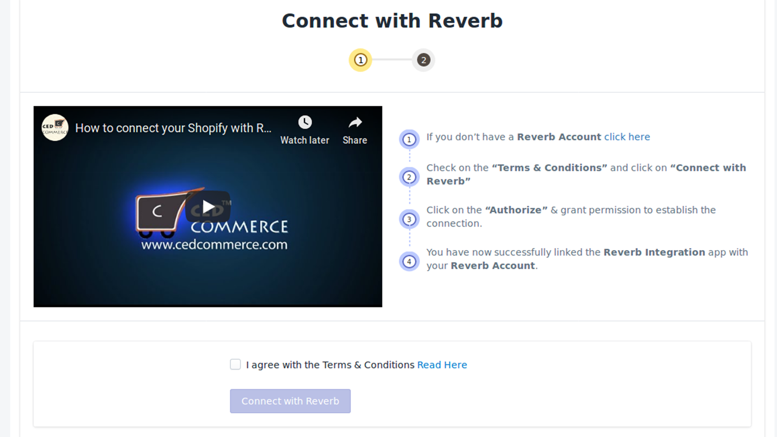 Reverb Marketplace Integration