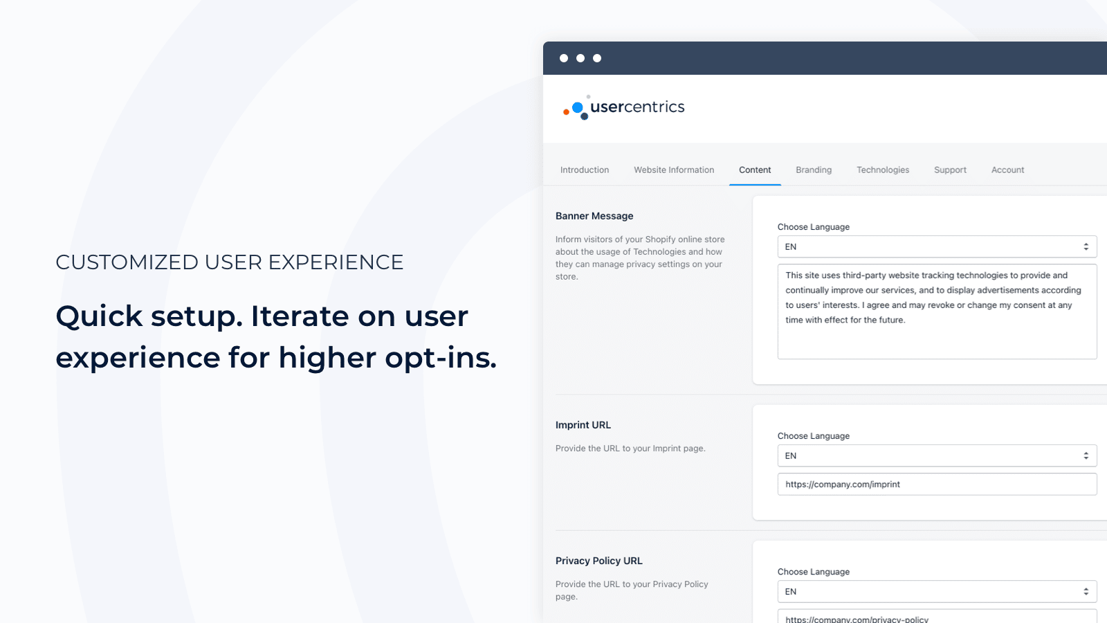 Cookie Manager by Usercentrics