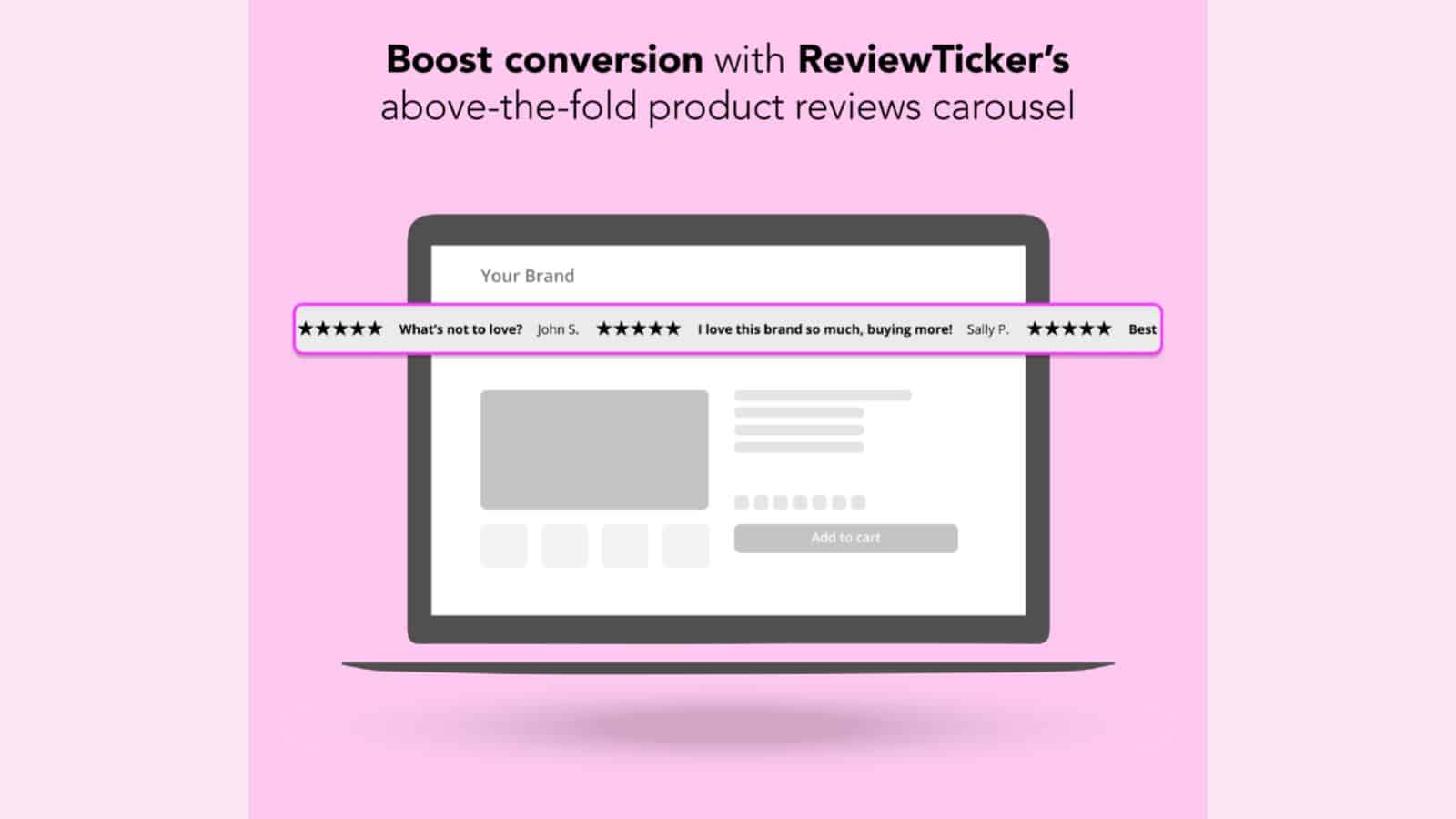 ReviewTicker Review Carousels