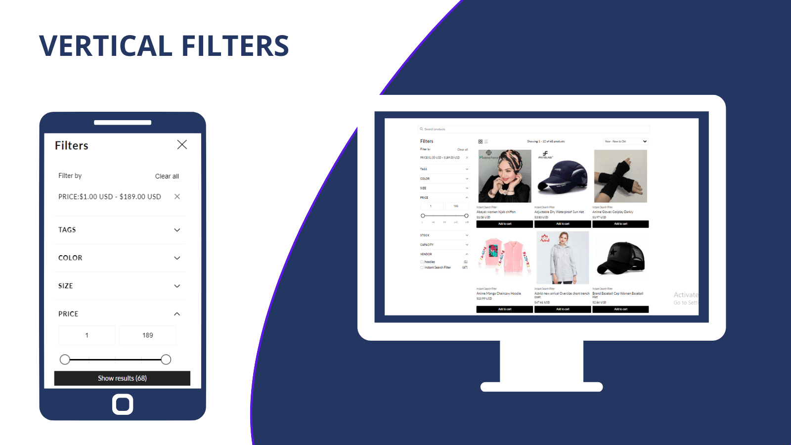 Instant Search & Filters