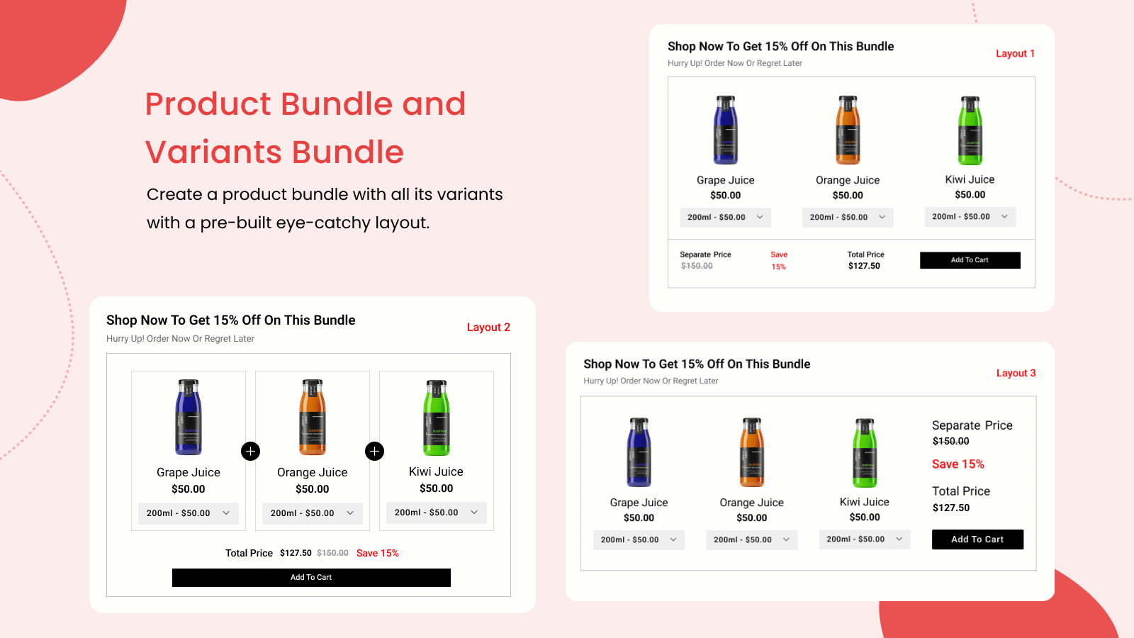 Bundle Products | Upsell