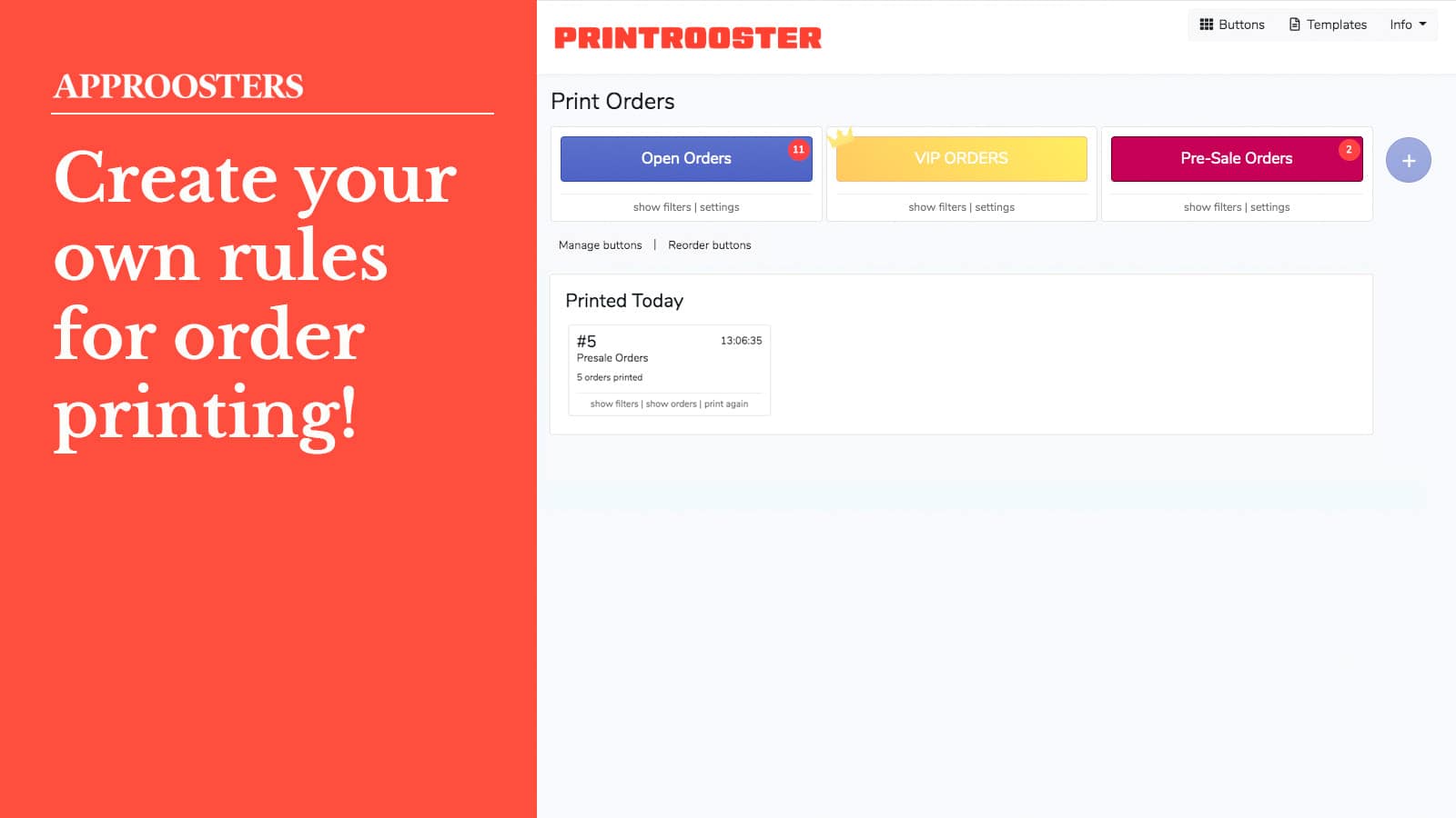 Printrooster Order Printing