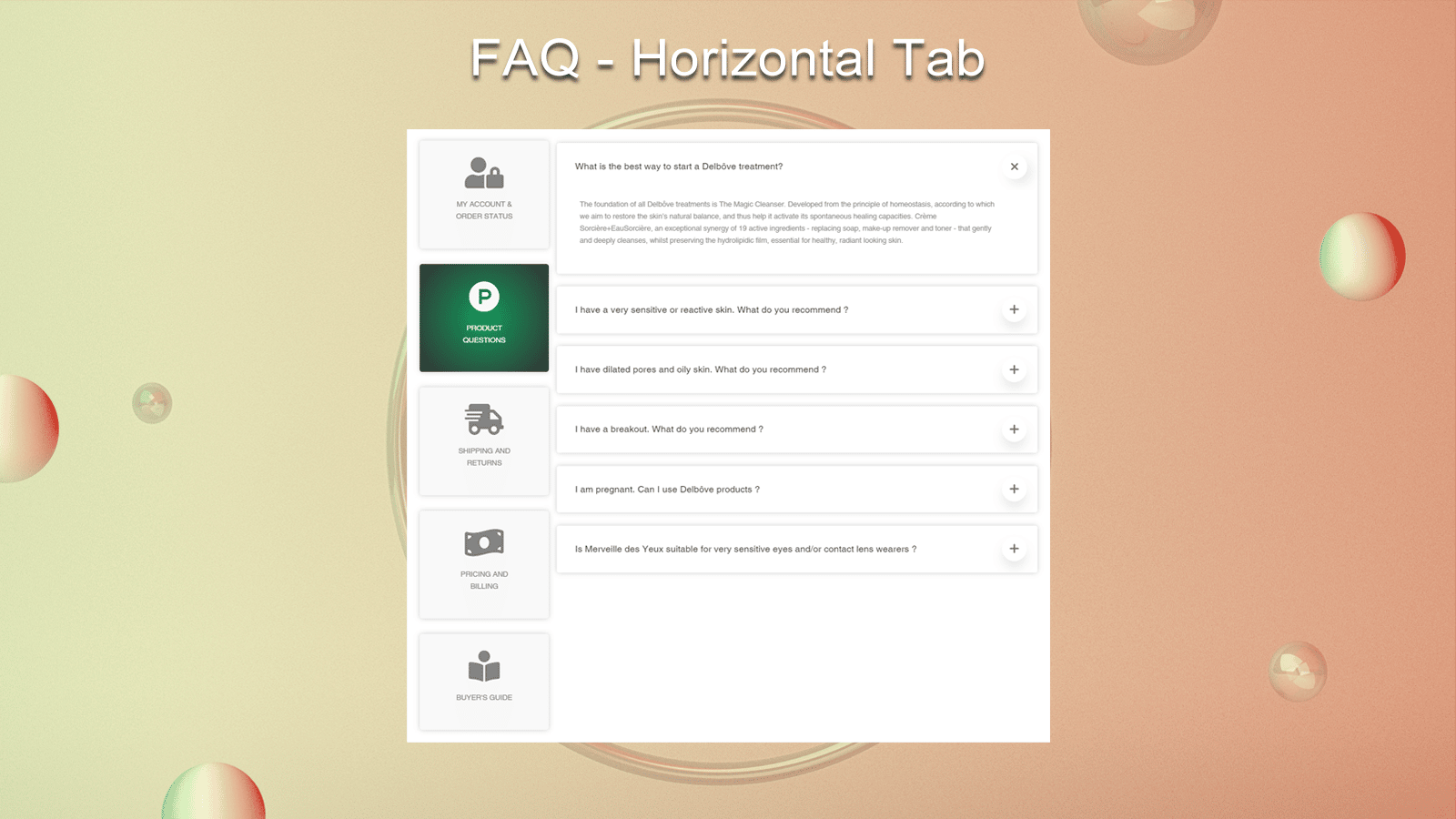 FAQify: FAQ page ‑ Help Center