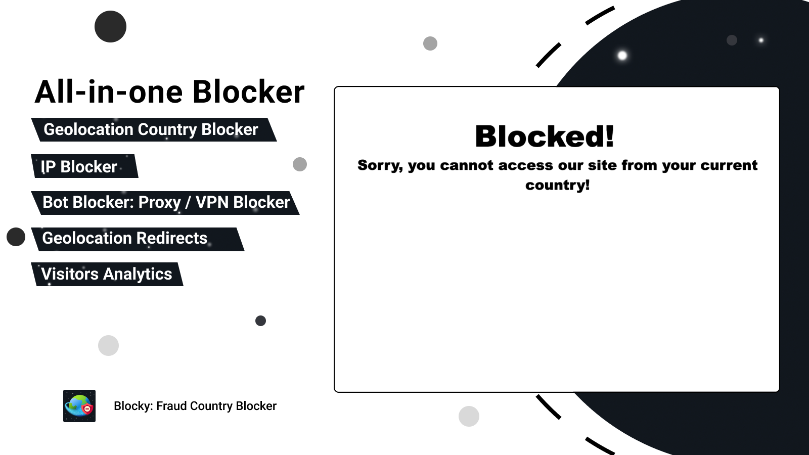 Blocky: Fraud Country Blocker