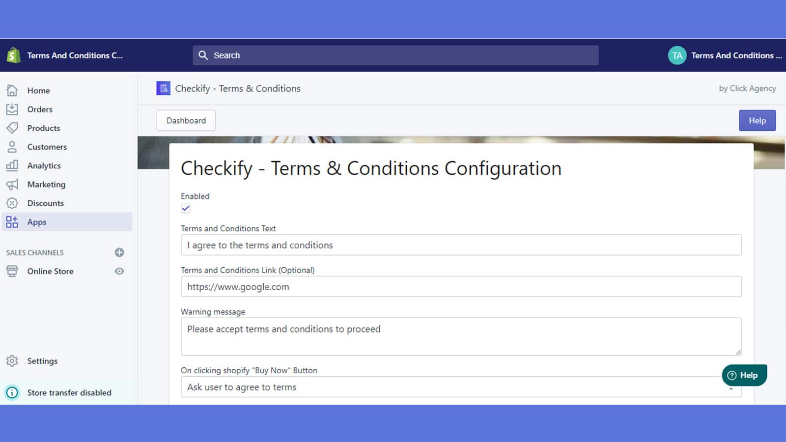 Checkify ‑ Terms & Conditions