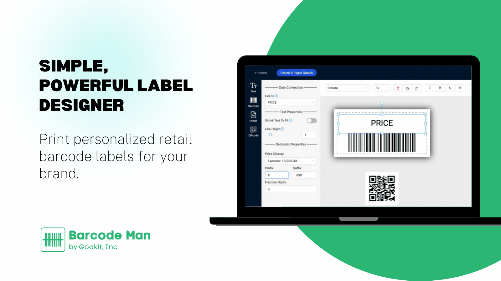 Barcode Man ‑ Label Printing