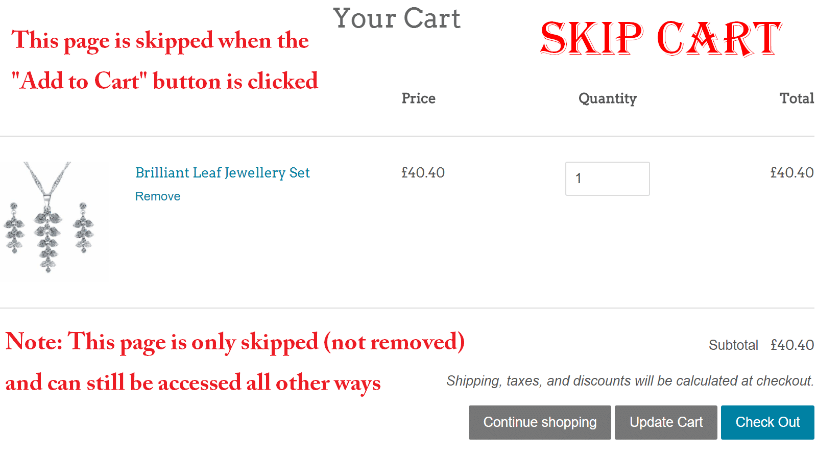 Skip Cart