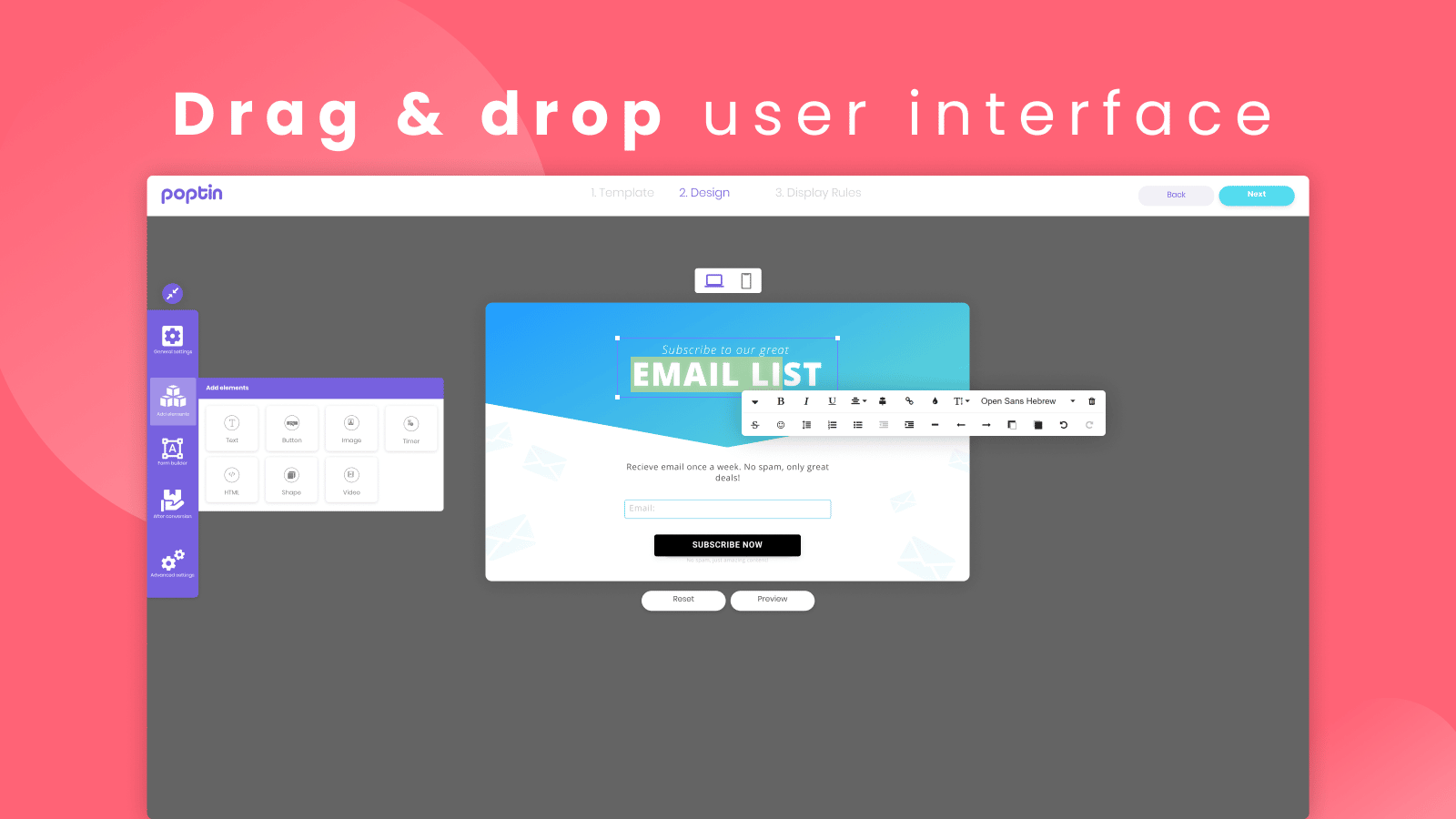 Email Pop Ups Spin Exit Popups