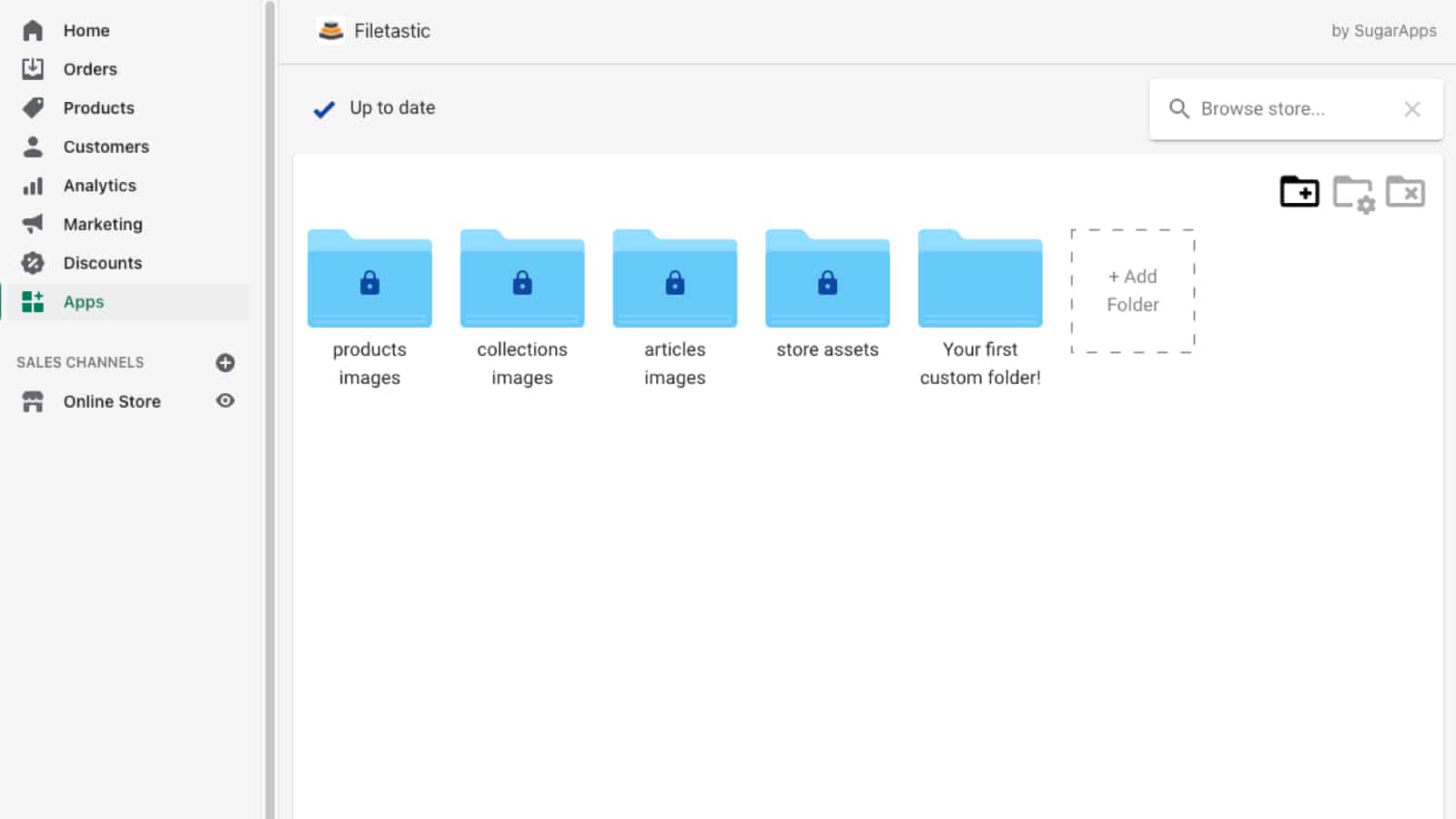 Filetastic ‑ Image Manager