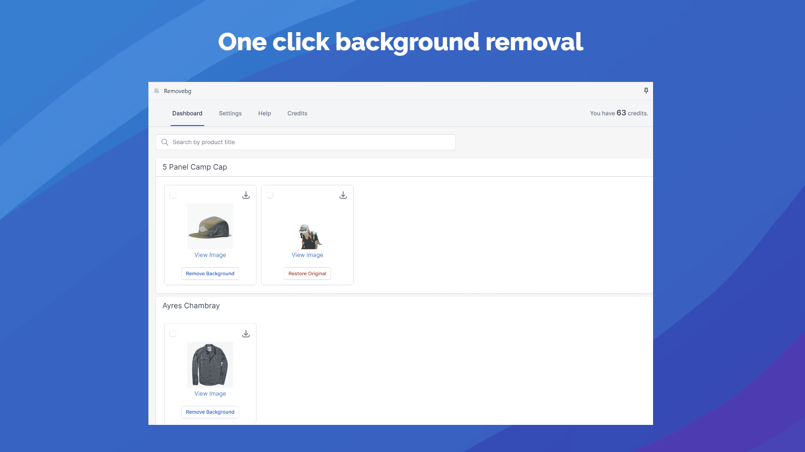 ClearPix Background Remover