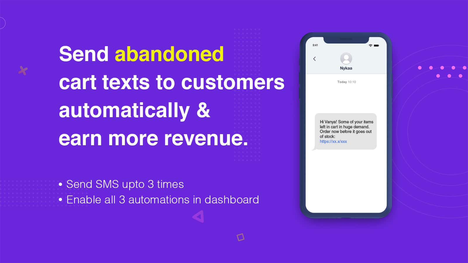 SMS Automation + Sales Booster