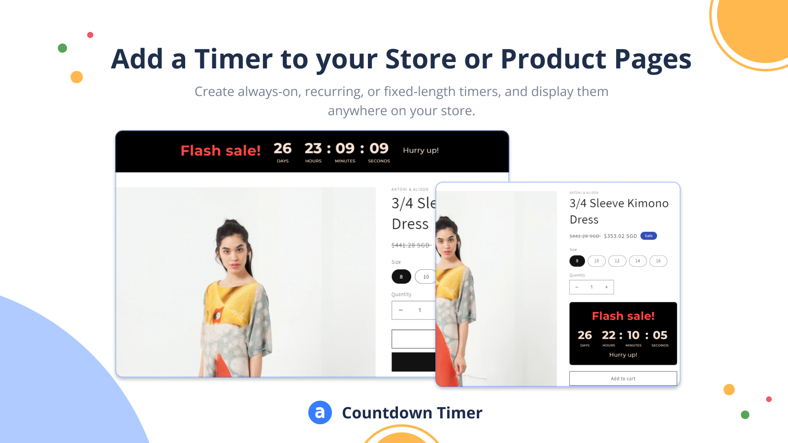 Sales Countdown Timer Bar 2.0