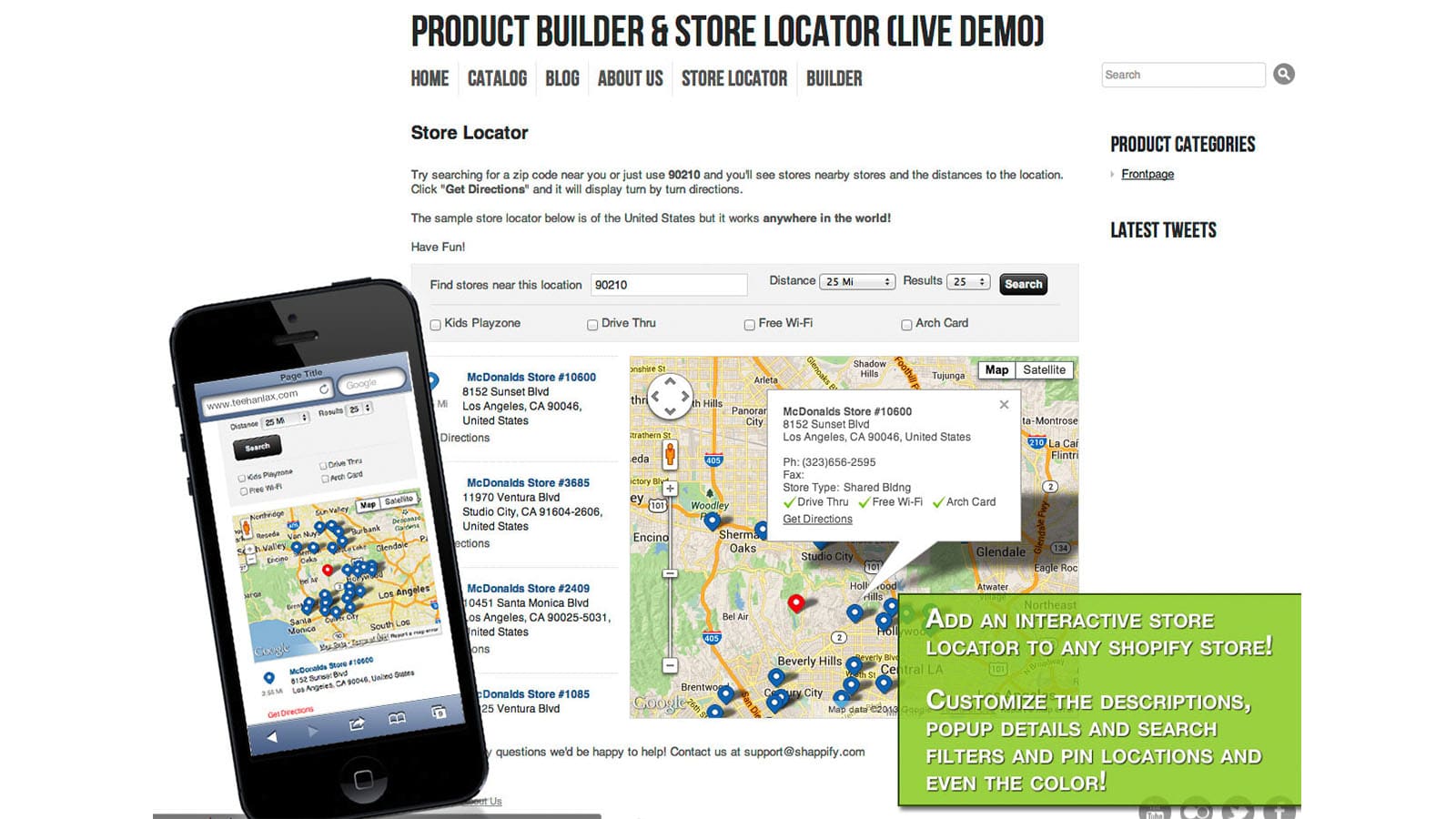 Bold Store Locator