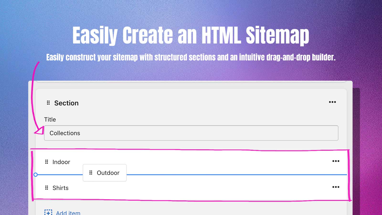 Free XML/HTML Sitemap Builder