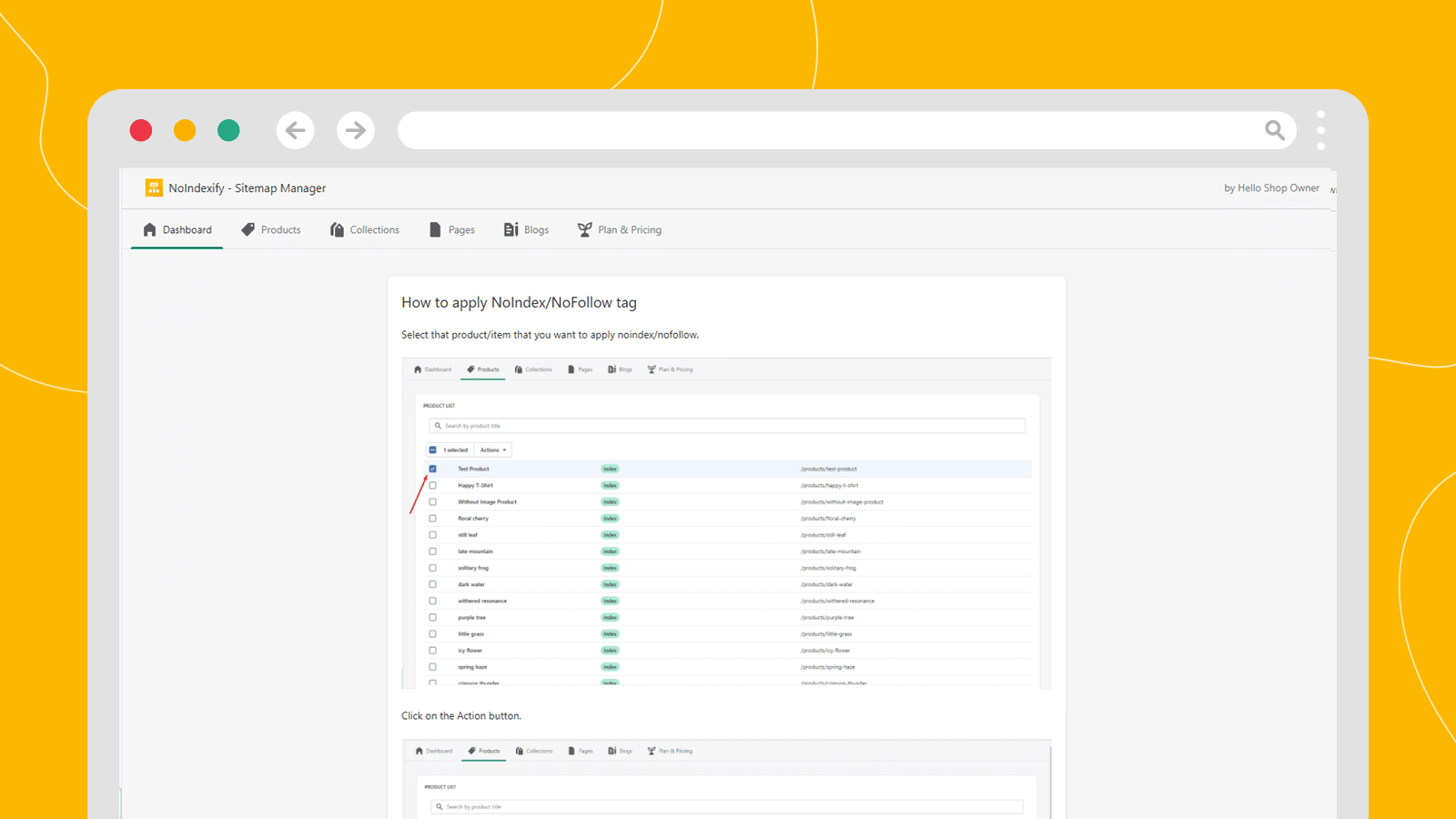 NoIndexify ‑ Sitemap Manager