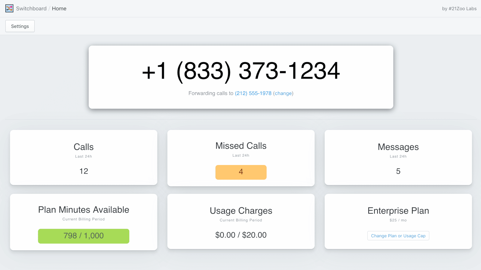 Toll‑Free Phone Number & Calls