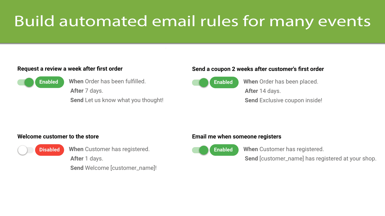 Automated Email