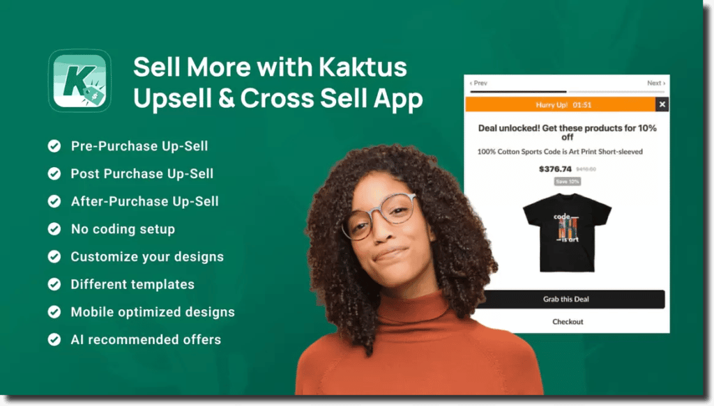 free upsell app shopify